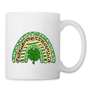 Happy St. Patrick's Day Saint Patrick Ireland Irish - Mug - white - Right