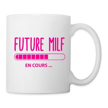 Femme séductrice humour - Mug blanc - blanc - Droite