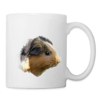 Cochon d’Inde Animal mignon Rongeur Cochon animal Cochon - Mug blanc - blanc - Droite