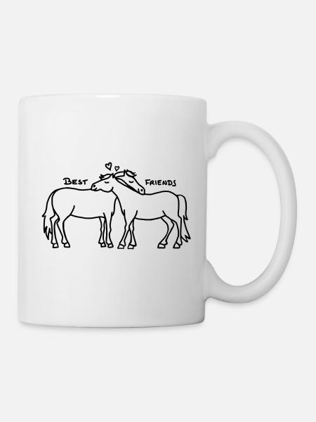 Best friends - Mug - white