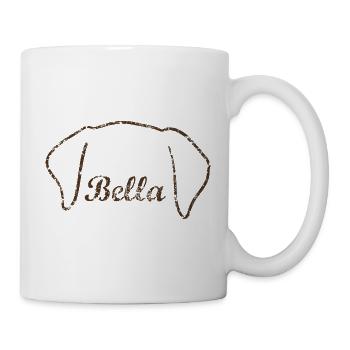 Bella Dogshirt - Tasse - Weiß - Rechts