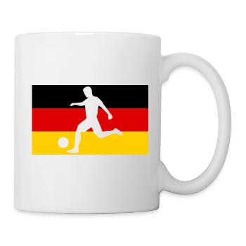 Allemagne Football - Mug blanc - blanc - Droite