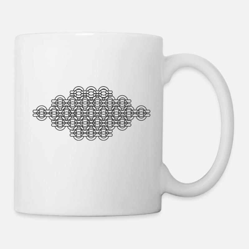 RINGS OVER RINGS - Mug - white