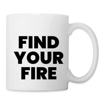 Find Your Fire - Mug - white - Right