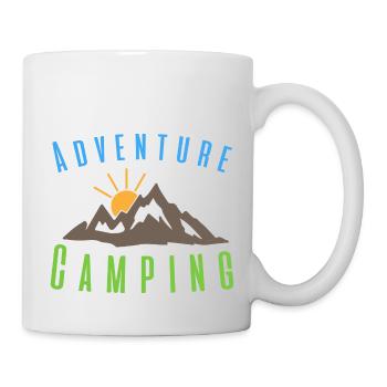 Adventure Camping - Camping Life - Mug - white - Right