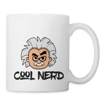 cooler Nerd T-Shirt selber bedrucken - Tasse - Weiß - Rechts