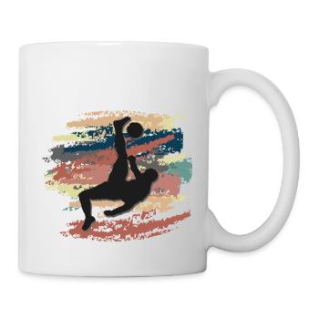 Football Footballeur Attaquant Garçons Coupe du Monde Hommes - Mug blanc - blanc - Droite