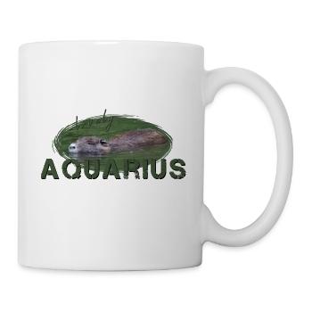 Wassermann Sternzeichen Wassermann Aquarius - Tasse - Weiß - Rechts