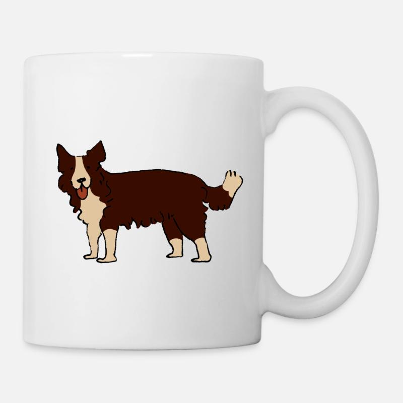 Border Collie - Mug - white