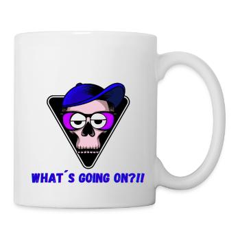Whats going on - NEW HIT - Most cool Design. PARTY - Mug - white - Right