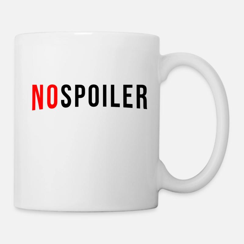No Spoiler - Mug blanc - blanc