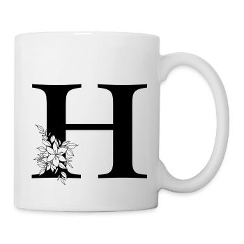 Letter H - Mug - white - Right