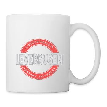 Leverkusen Deutschland Stadt Skyline Heimat Liebe - Tasse - Weiß - Rechts