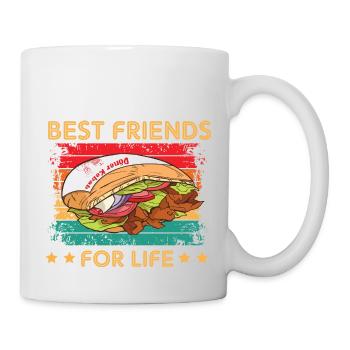 Döner Best Friends for Life - Tasse - Weiß - Rechts