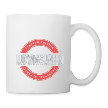 Ludwigshafen Deutschland Stadt Skyline Heimat - Tasse - Weiß - Rechts