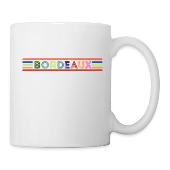 Bordeaux - Mug blanc - blanc - Droite