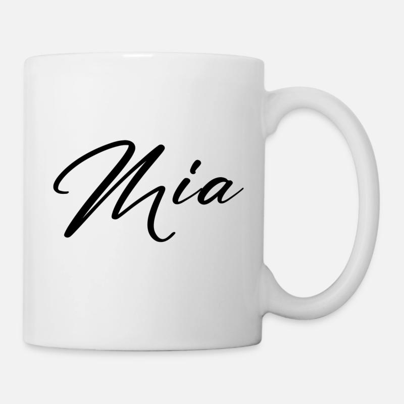 mia - Tasse - Weiß