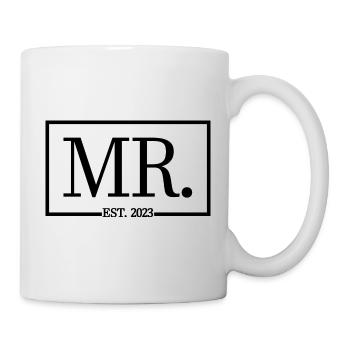 2023 Fiançailles pour la fête de mariage du marié - Mug blanc - blanc - Droite