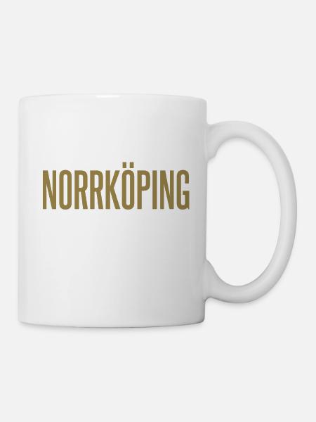 Norrköping - Tasse - Weiß