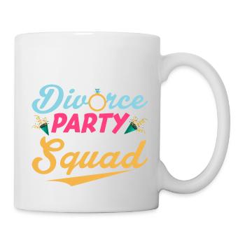 Divorce Party Support Squad Divorcee Ex-Wife Women - Mug - white - Right