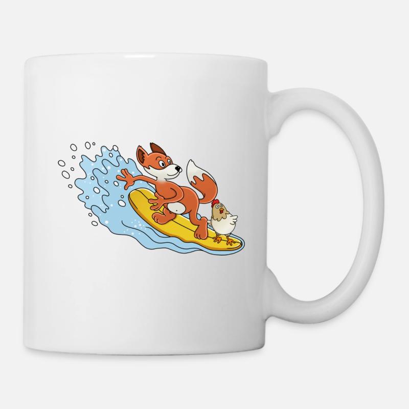 KOT AND GOUPI - Mug - white