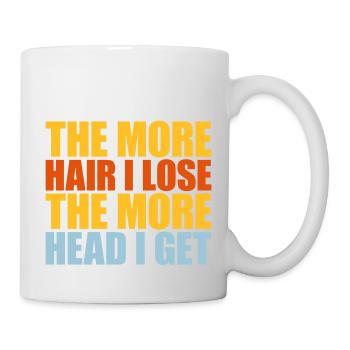 I get more head - Mug - white - Right