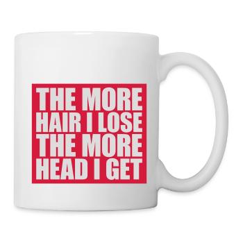 I get more head - Mug - white - Right