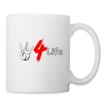 W 4 life - Tasse - Weiß - Rechts