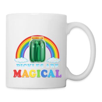 Pickles Are Magical Cucumber Pickle - Mug - white - Right