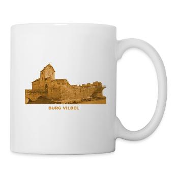 Bad Vilbel Burg Wasserburg Hessen Mineralquellen - Tasse - Weiß - Rechts