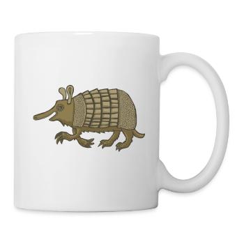 Tatou - Mug blanc - blanc - Droite