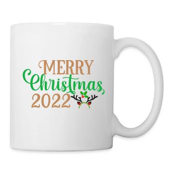 Joyeux Noël 2022 - Weihnachten - Mug blanc - blanc - Droite