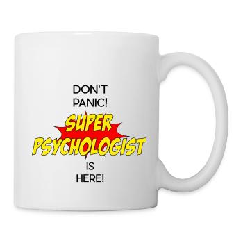 Super Psychologist / Super Psychologe - Tasse - Weiß - Rechts