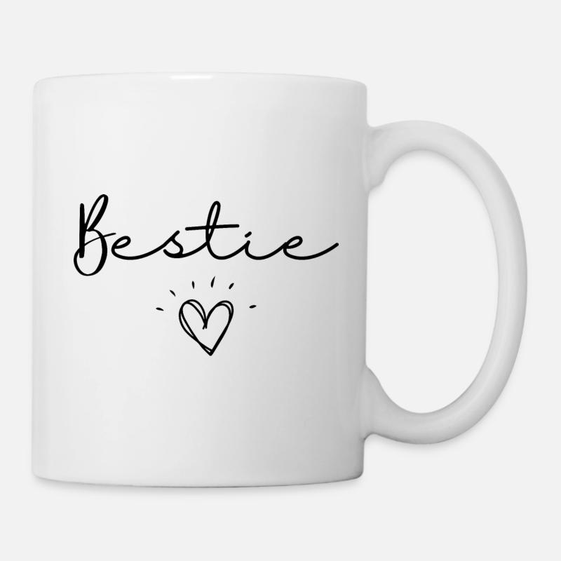 Bestie - Tasse - Weiß