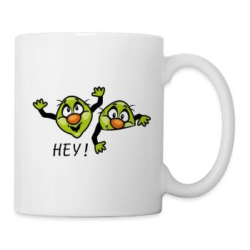Hallöchen - Tasse - Weiß - Rechts
