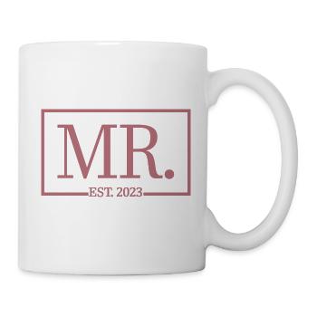 2023 Fiançailles pour la fête de mariage du marié - Mug blanc - blanc - Droite