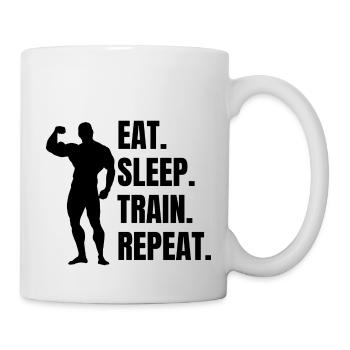 Fitness Entraînement en force Athlètes Musculistes musculaires - Mug blanc - blanc - Droite
