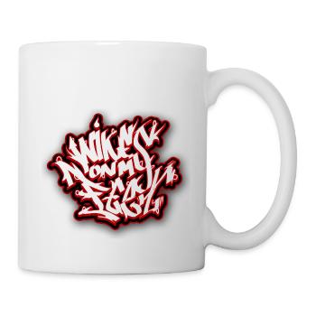 Graffiti Stile - Tasse - Weiß - Rechts
