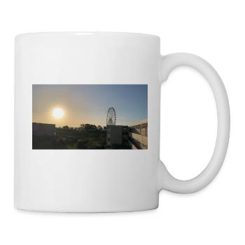 Sonnenaufgang in Grömitz Ostsee - Tasse - Weiß - Rechts