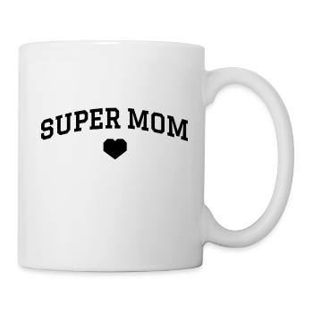Super mon coeur - Mug blanc - blanc - Droite