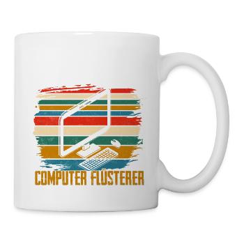 Computer Flüsterer IT Programmierer - Tasse - Weiß - Rechts