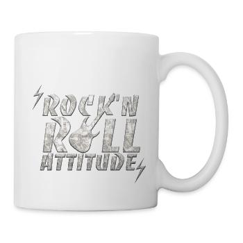 Musik Blues Pop Rock Tanz Hard Rock New Wave Punk - Tasse - Weiß - Rechts