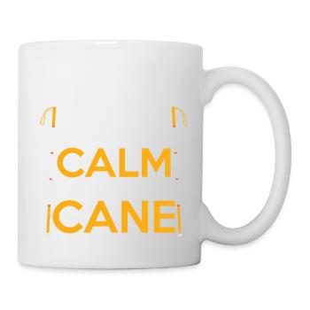 Keep Calm It's Just A Cane Blindness Braille - Mug - white - Right