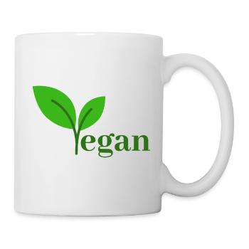 VEGAN - Tasse - Weiß - Rechts