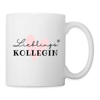 Lieblingskollegin / Beste kollegin Arbeitkollegin - Tasse - Weiß - Rechts