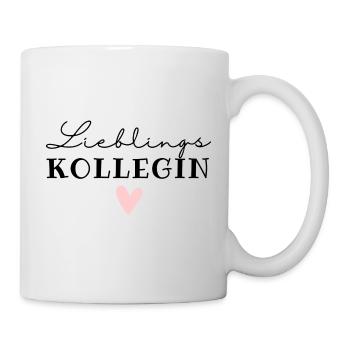 Lieblingskollegin / Beste kollegin Arbeitkollegin - Tasse - Weiß - Rechts