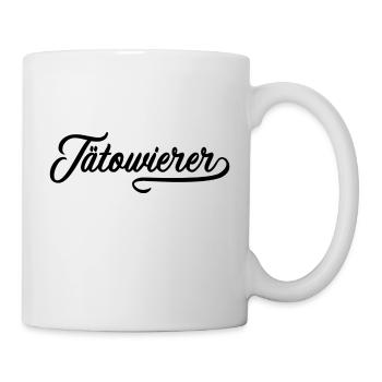 Tätowierer vintage - Mug blanc - blanc - Droite