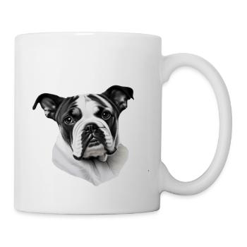 Bulldog français chien anglais 3 - Mug blanc - blanc - Droite