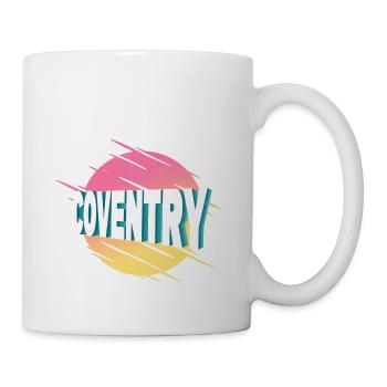 Coventry England United Kingdom UK City Font - Mug - white - Right