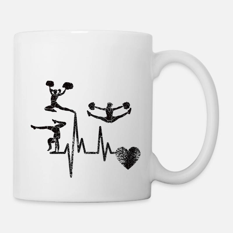 Cheerleader Cadeau Cheerleading Cheerleading Cheerleader - Mug blanc - blanc